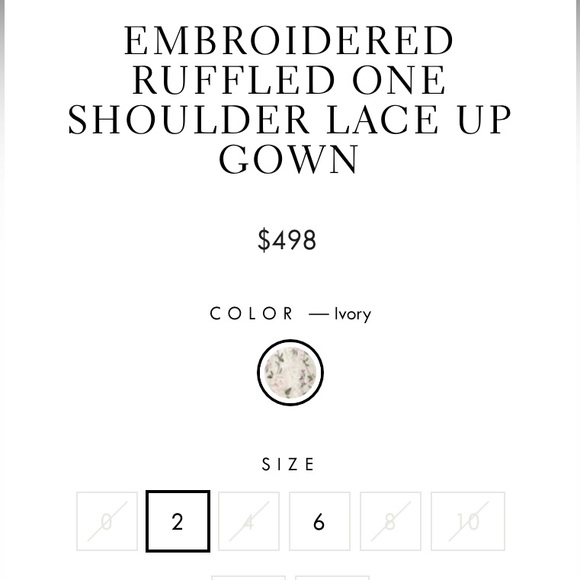 MAC DUGGAL One-Shoulder Embroidered Maxi Dress We Select Dresses - Picture 11 of 16